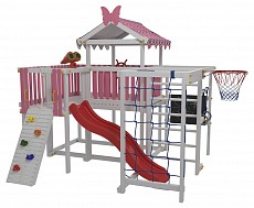 Комплекс игровой ДК3Р, розовый, серый. Фото №2