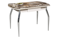 Стол Грация не раздвижной с ящиком 1200