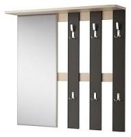 Лофт-2 СТЛ.117.03 Вешалка с зеркалом Дуб кремона/Венге