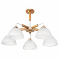 Люстра на штанге Arte Lamp Matthew A5032PL-5BR фото Люстра на штанге Arte Lamp Matthew A5032PL-5BR