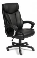 Кресло Magnate кож/зам, черный фото Кресло Magnate кож/зам, черный. Фото №1