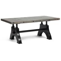 Стол Secret De Maison обеденный раздвижной Chevalet (mod. 4290-30) (серый/черный) фото Стол Secret De Maison обеденный раздвижной Chevalet (mod. 4290-30) (серый/черный)