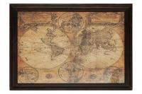 Настенный декор Secret De Maison Карта мира 9678 (Коричневый) Настенный декор Secret De Maison Карта мира 9678 (Коричневый)