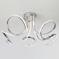 Потолочная люстра Eurosvet Supreme 90068/5 хром фото Потолочная люстра Eurosvet Supreme 90068/5 хром. Фото №1