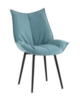 Стул Осло велюр пыльно-голубой. Фото №1