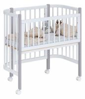 Кроватка Polini kids Simple 105, белый. Фото №1