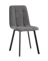 Стул Oliver Square велюр темно-серый. Фото №1