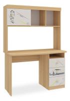 Форсаж Стол дуб сонома/белый. Фото №1