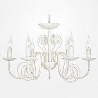 Подвесная люстра Eurosvet Tomas 60018/6 белый с золотом фото Подвесная люстра Eurosvet Tomas 60018/6 белый с золотом. Фото №1