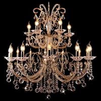Подвесная люстра Eurosvet Gift 2049/12+6 золото Strotskis фото Подвесная люстра Eurosvet Gift 2049/12+6 золото Strotskis. Фото №1