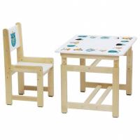 Набор учебный Polini kids Eco 400 SM, белый