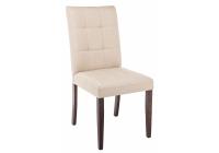Стул деревянный Madina dark walnut / fabric cream Стул деревянный Madina dark walnut / fabric cream