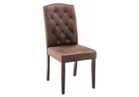 Стул деревянный Menson dark walnut / fabric brown Стул деревянный Menson dark walnut / fabric brown