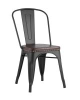 Стул TOLIX SOFT черный матовый фото Стул TOLIX SOFT черный матовый. Фото №1