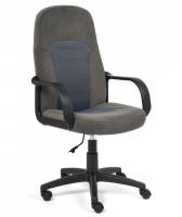 Кресло PARMA флок/ткань, серый, 29/TW-12