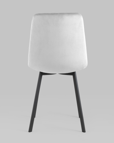 Стул Chilly велюр серебристый. Фото №6