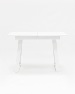 Стол обеденный Детройт раскладной 120-160*80 белый фото Стол обеденный Детройт раскладной 120-160*80 белый. Фото №4