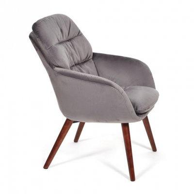 Кресло ORFEI (mod. DM4156)   дерево, ткань, 65*75*87, серый (28-grey) фото Кресло ORFEI (mod. DM4156)   дерево, ткань, 65*75*87, серый (28-grey). Фото №2