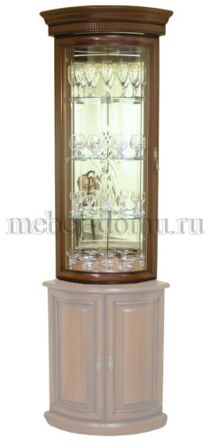 Витрина угловая Милан 6. Фото №1