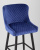 Стул барный Ститч велюр синий. Фото №9