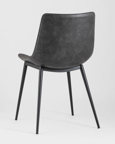 Стул TEXAS экокожа серый. Фото №7