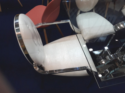 Стул Y110B белый фото Стул Y110B белый. Фото №2