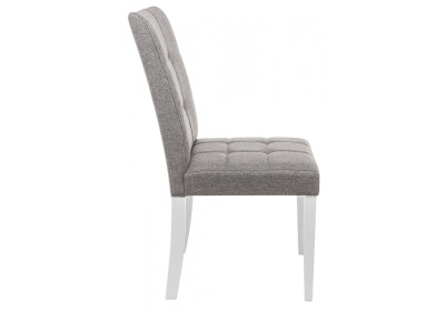 Стул деревянный Madina white / fabric pebble фото Стул деревянный Madina white / fabric pebble. Фото