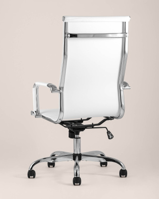Кресло руководителя TopChairs City белое фото Кресло руководителя TopChairs City белое. Фото №5