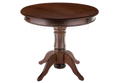 Стол деревянный Павия орех с коричневой патиной. Фото №1