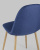Стул Валенсия темно-синий фото Стул Валенсия темно-синий. Фото №8