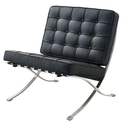 Кресло Barcelona черное. Фото