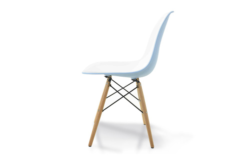 Стул DC231A голубой/белый. Фото №7