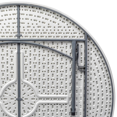 Стол круглый складной пластиковый Кейт 180. Фото