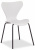 Стул Jacobsen  (mod DC 102)  пластик/металл, 50 х 46 х 82 см , белый 018/черный  (поставляется по 4 шт) фото Стул Jacobsen  (mod DC 102)  пластик/металл, 50 х 46 х 82 см , белый 018/черный  (поставляется по 4 шт). Фото №1