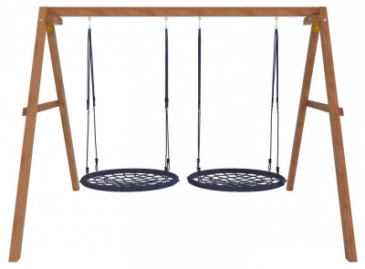 Качели детские Р911-29, коричневый. Фото