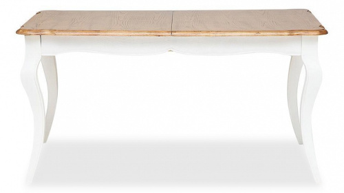 Стол Secret De Maison BORDEAUX  (mod.T9132) дерево береза, 76х150(+40)х90см, WASH BROWN/CREAM WHITE. Фото №1