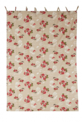 Занавеска на завязках с подхватами Secret De Maison Summer Garden фото Занавеска на завязках с подхватами Secret De Maison Summer Garden. Фото №2