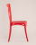 Стул Кроссбэк пластиковый красный фото Стул Кроссбэк пластиковый красный. Фото №5