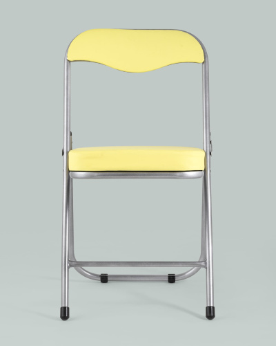 Стул складной ДЖОН металлик, желтый. Фото №5