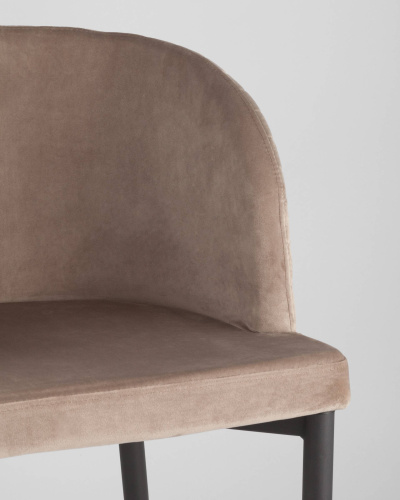 Стул Оскар велюр шампань. Фото №9