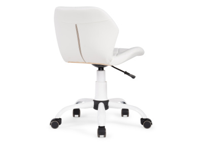 Стул Вальд экокожа белая. Фото