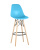 Стул DSW барный бирюзовый фото Стул DSW барный бирюзовый. Фото №2