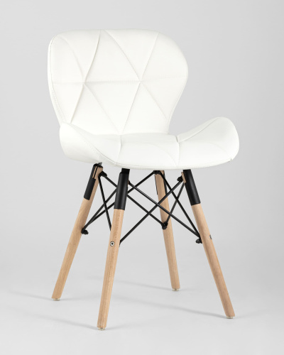 Стул Бон экокожа белый. Фото №3