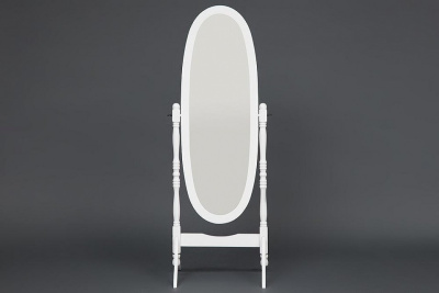 Зеркало NY-4001 дерево, 56*50*150 см, white (белый) фото Зеркало NY-4001 дерево, 56*50*150 см, white (белый). Фото №2