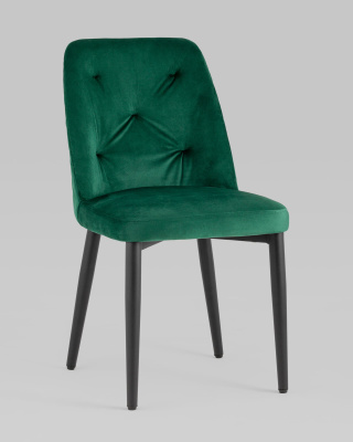 Стул Эмма велюр изумрудный фото Стул Эмма велюр изумрудный. Фото