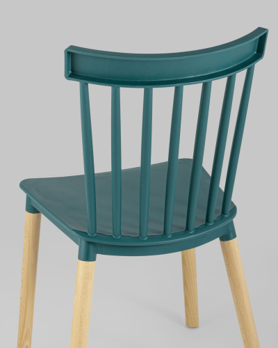 Стул Field пластик темно-бирюзовый. Фото №8