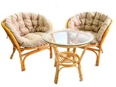 Комплект Багама Дуэт с бежевыми подушками. Фото №5