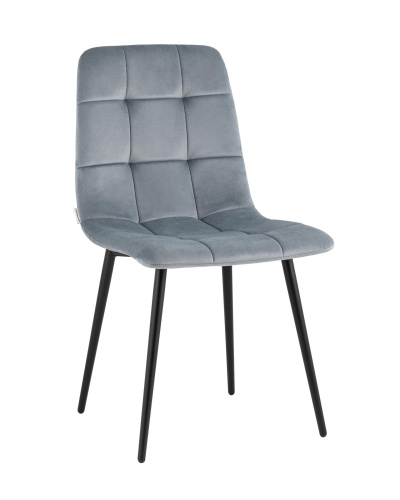 Стул Одди велюр серый. Фото №1