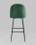 Стул барный Марсель велюр зеленый фото Стул барный Марсель велюр зеленый. Фото №6