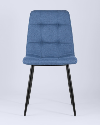 Стул Вольт рогожка синий. Фото №5